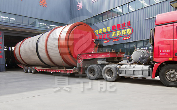 真節能豆渣烘干設備運輸現場 真節能豆渣烘干設備運輸現場