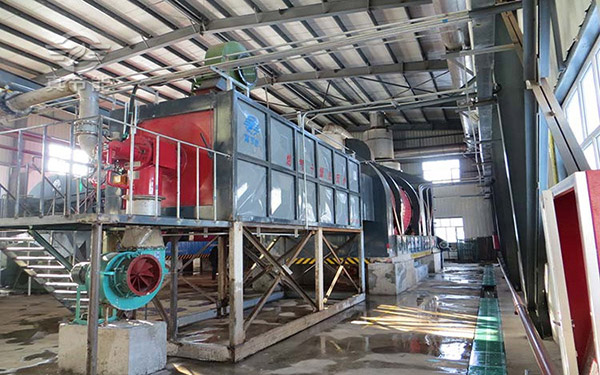 薯渣烘干機生產項目現場 薯渣烘干機生產項目現場