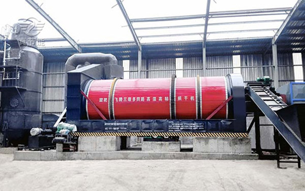 豆渣烘干機(jī)運(yùn)行現(xiàn)場 豆渣烘干機(jī)運(yùn)行現(xiàn)場