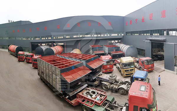 棕櫚粕烘干機發貨現場 棕櫚粕烘干機發貨現場