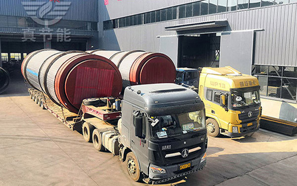 浸出渣烘干設備運輸現場